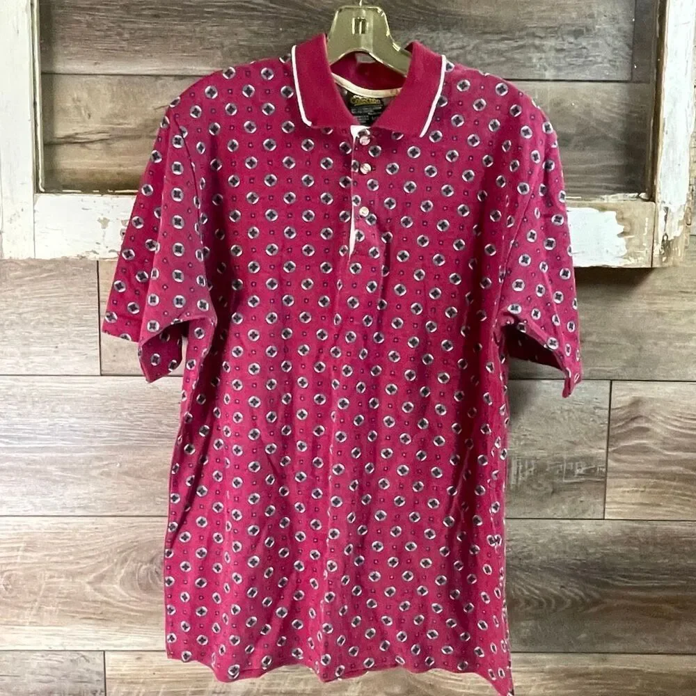 CHIP BECK COLLECTIOn Men’s Golf Polo Shirt Vintage Size Medium